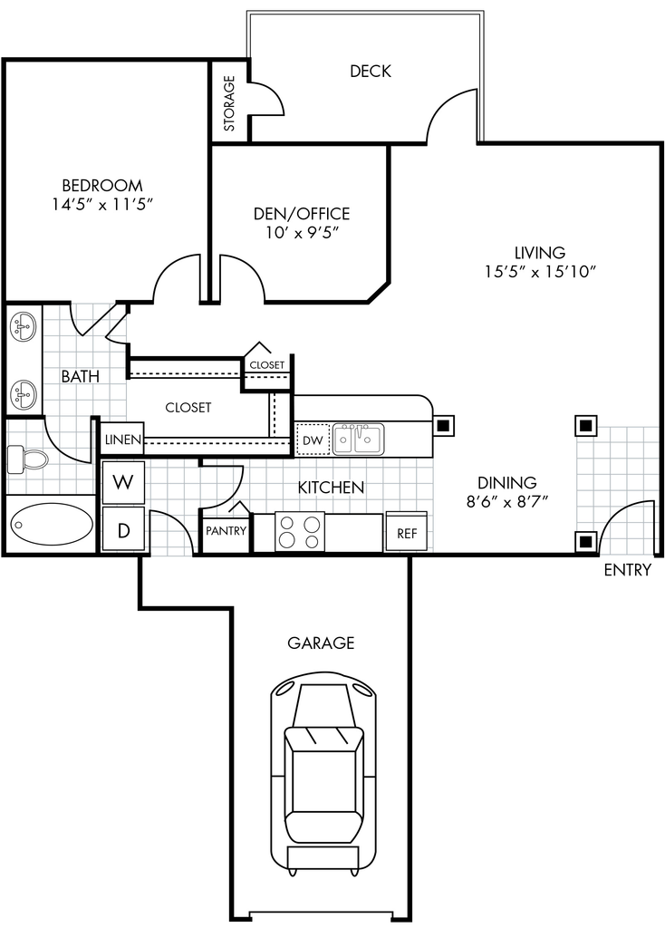 Addison A4 floor plan